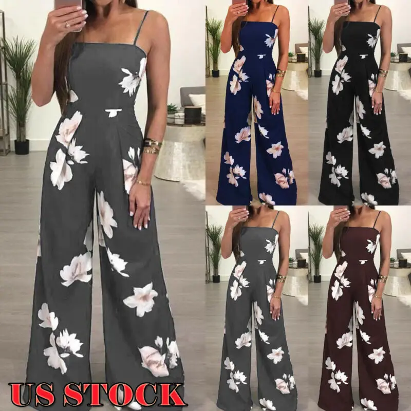 Rompers 2019 Summer new Women Casual Loose Cotton Jumpsuit Sleeveless Backless Playsuit Trousers Overalls Rompers 2019 Summer new Women Casual Loose Cotton Jumpsuit Sleeveless Backless Playsuit Trousers Overalls