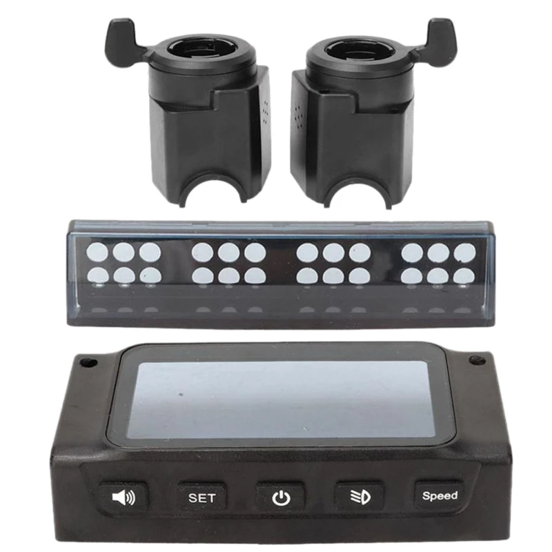 Coperchio Del Monitor Lcd Per Kugoo S1 S2 S3 8-Inch Scooter Con Acceleratore Maniglia Del Freno Copertura Della Lampada Led