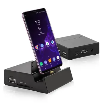 

Type c to usb переходник usb usb 8 in 1 USB-C Hub Type-C HDMI TF USB 2.0 Docking Station Phone Holder Adapter usb-разветвитель