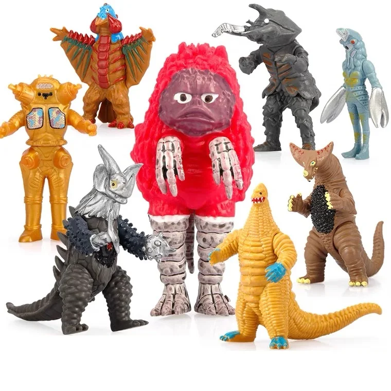 

Kaiju Ultraman Monster Model Action figure Pigmon Antlar Red king Gomora King Joe Birdon Belokuron Toy collection gift