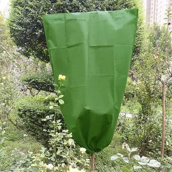 

Garden Supplies Plant Tree Windproof Cover Protection Warm For Outdoor Winter Cold Weather Green/Beige Plant Covers