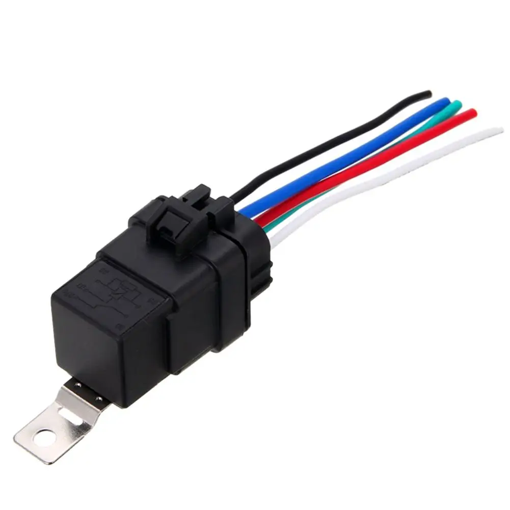 Automobile Relay Waterproof Integrated Relay Car Flash Relay 4/5PIN 12/24V Relays Car Accessories Automobile Relay Waterproof Integrated Relay Car Flash Relay 4/5PIN 12/24V Relays Car Accessories