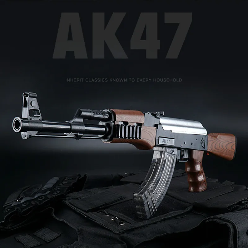 AK47 Электрический всплеск игрушечный водный пистолет пулевое оружие для детей мальчиков винтовка пистолет Открытый Живой CS игры руководство винтовка игрушки для детей Подарки