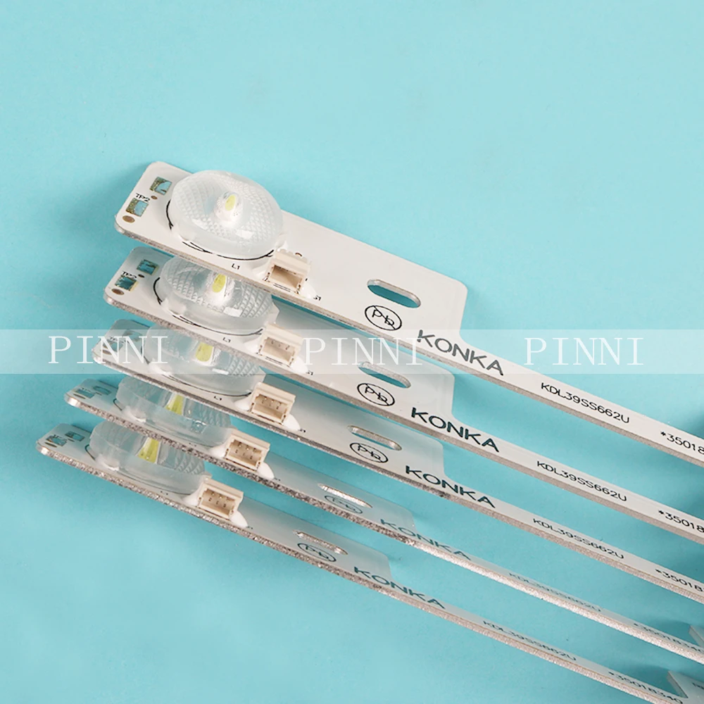 New10 штук* 4 светодиодный s* 6V светодиодный полоски рабочая для ТВ KDL39SS662U 35018339 KDL40SS662U 35019864 326 мм