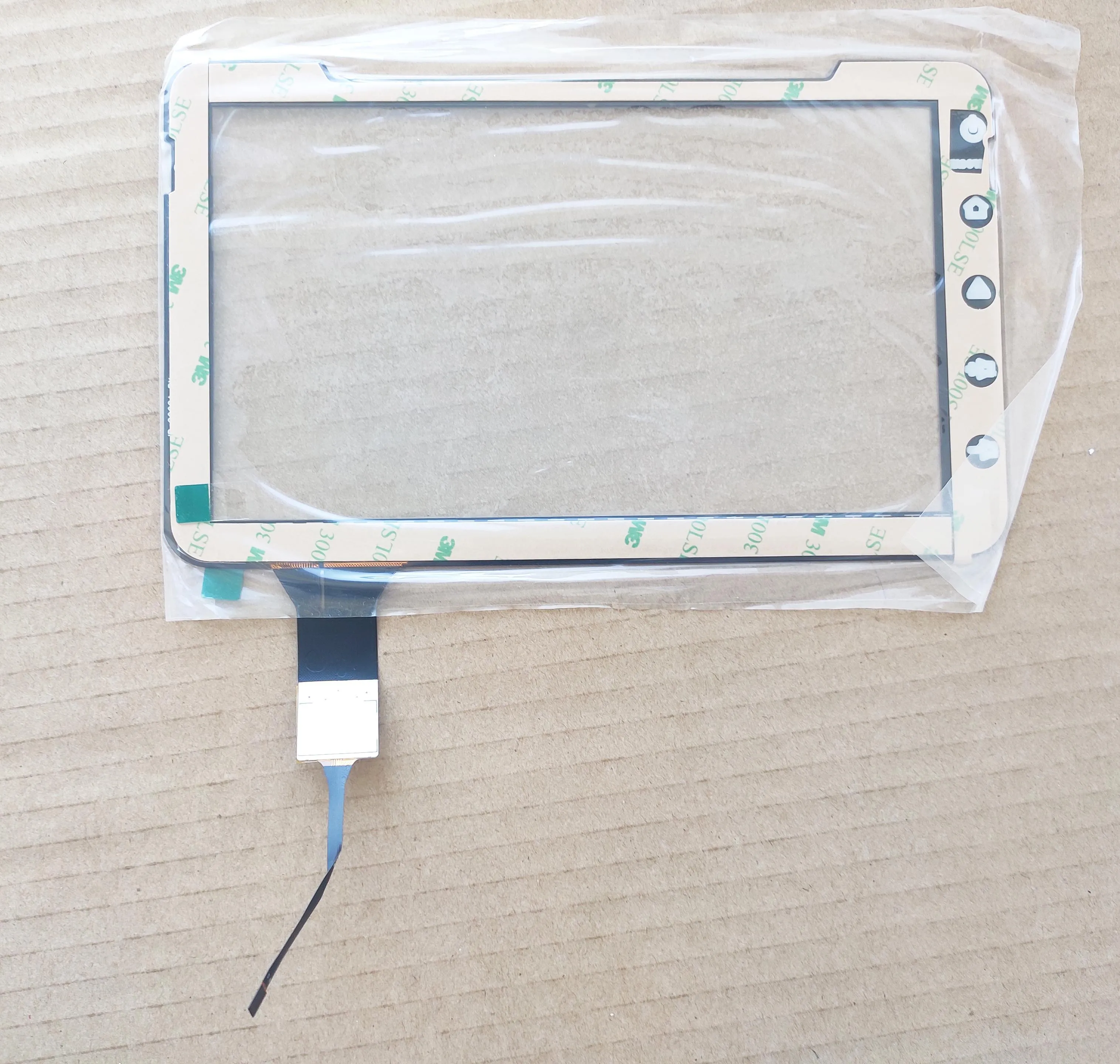 Sensor Digitalizador de Tela Touch de Modos para Rádio 206*120 mm 6pin Gt911 - Imagem 2