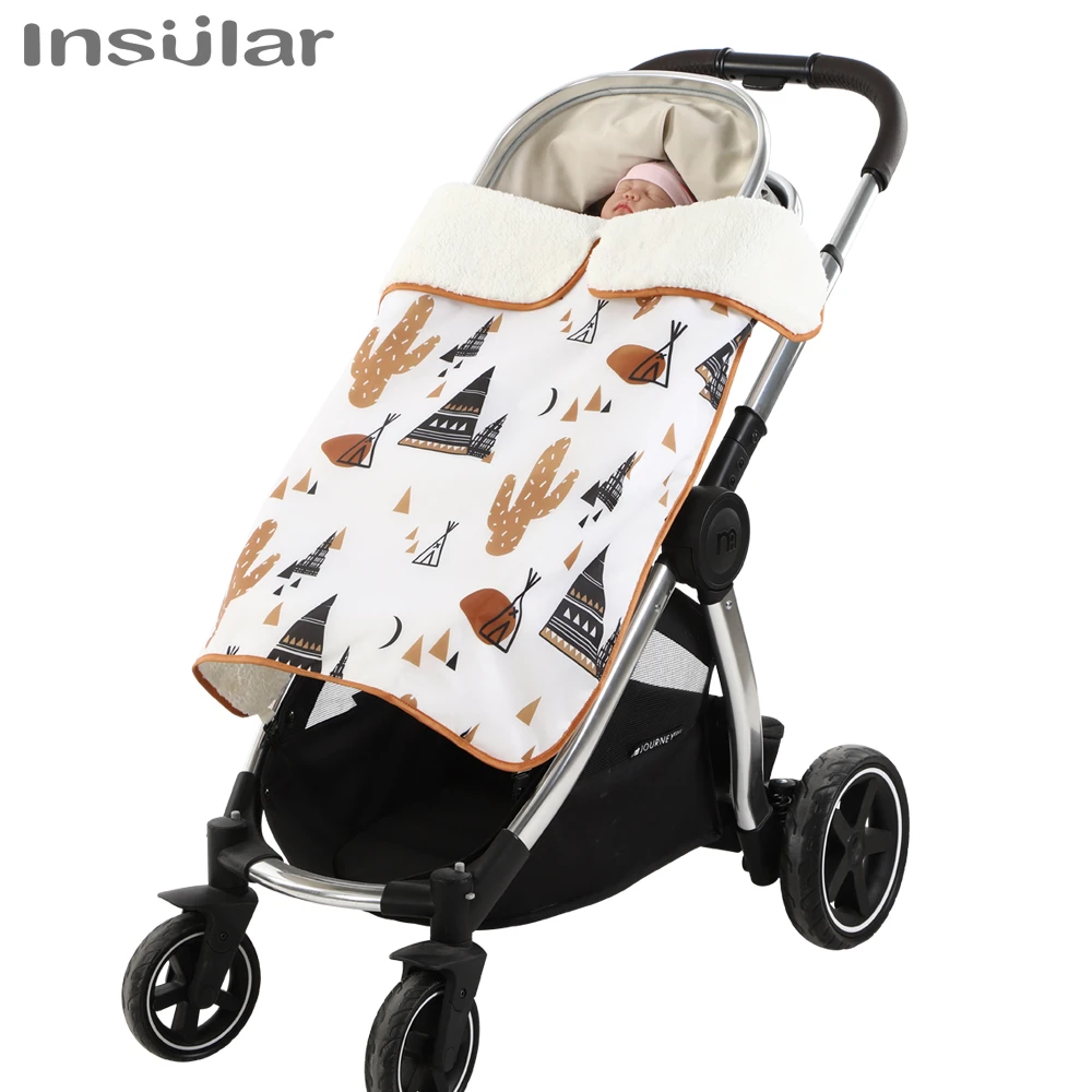 Winter Windproof Warm Baby Stroller 