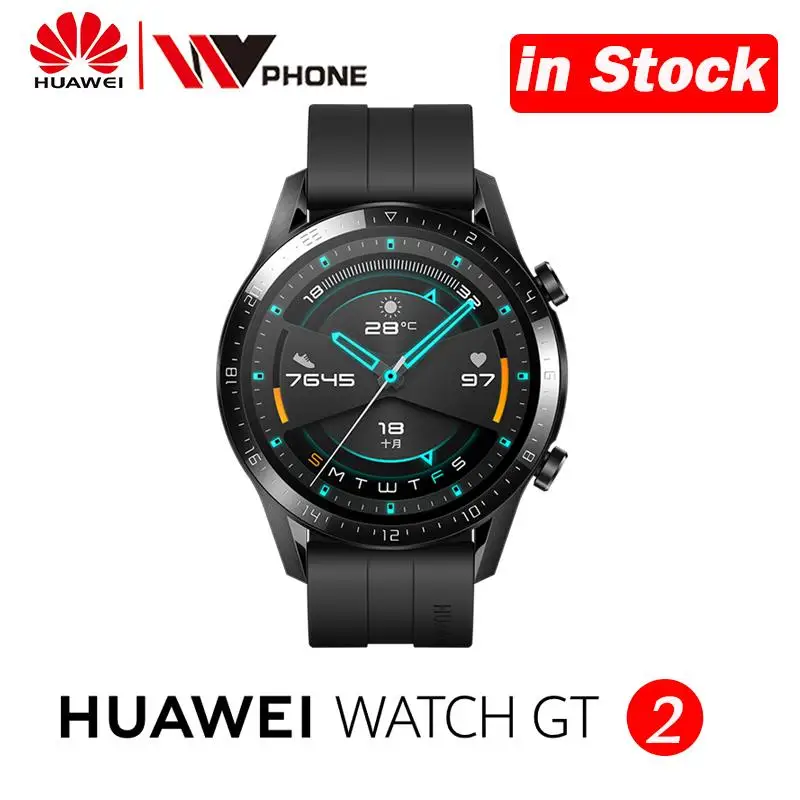 Huawei Watch GT 2 Смарт часы крови кислорода трекер SpO2 Bluetooth SmartWatch 5.1 Phone Call Heart Rate Tracker для