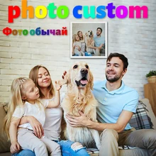 5D Photo Custom Diamond Painting Full Drill Mosaic Embroidery Diy Cross Stitch Kit Rhinestone Painting Decor Gift