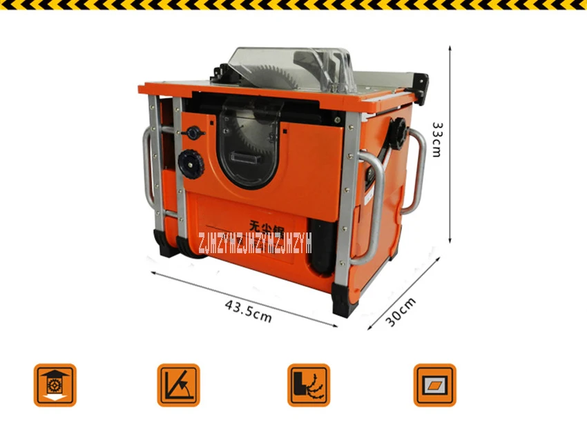 LC-ST-007 спасательный скошенный раздвижной стол пила для древесного пола беспыльная пила домашнее украшение деревообрабатывающий верстак