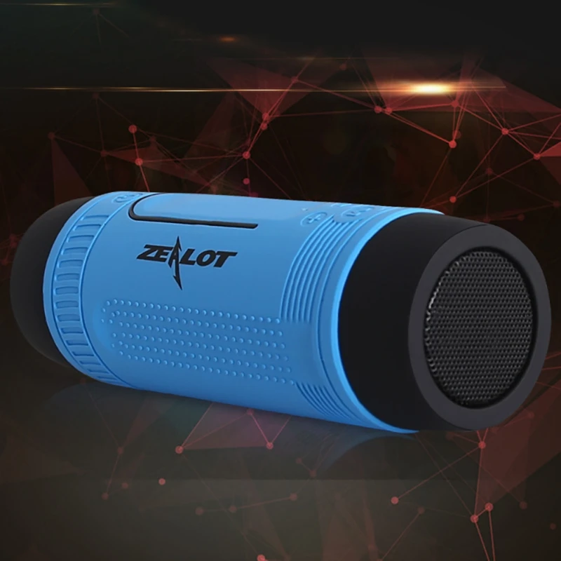Outdoor Flashlight Music Speaker For Bluetooth Cycling Torch Lamp For Camping Portable Dust-proof Wireless Sound Box