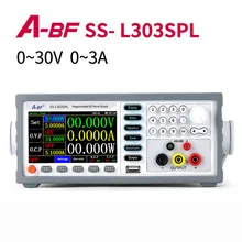 Fuente de alimentación A-BF, Banco lineal programable, alta precisión, 5 dígitos, regulador de voltaje CC, pantalla a Color, laboratorio