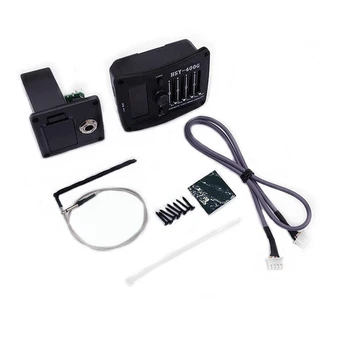 

HSY-400G EQ Acoustic/Classic Guitar Preamp LCD Guitar Piezo Pickup