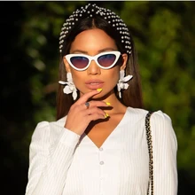 Dvacaman искусственный жемчуг цветок Ювелирные наборы для женщин свадебный хлопковый топ завязанная повязка на волосы и полимерные серьги Рождественский подарок ювелирные изделия