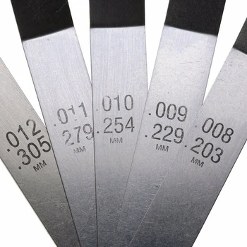 

Tool Feeler Gauge Replacement Metric / Inch 0.005-0.02inch 0.127-0.508mm