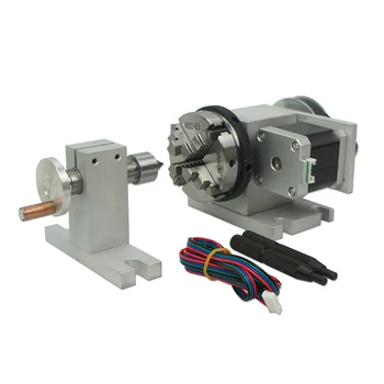 

cnc rotary axis chuck 65mm activity tailstock