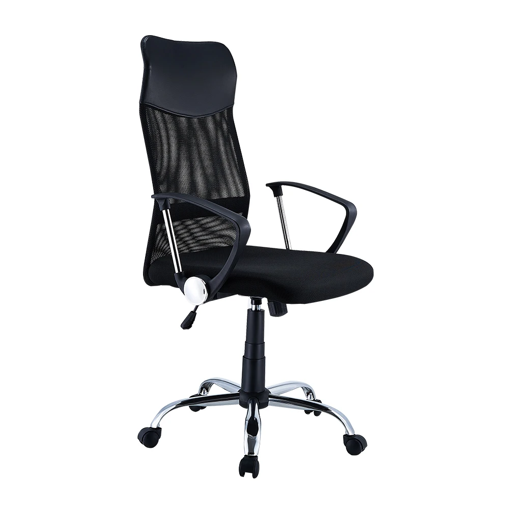 Amazing price Office Chair High Back Mesh Chair Height Adjustable Armchair With Swivel Lumbar Support Ergonomic Fast Delivery