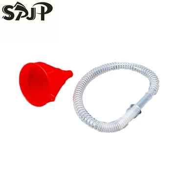 

Car Refueling Long Mouth Funnel Gasoline Engine Oil Additive Motorcycle Farm Machine Use Convenient Anti-leaking Filler Supply