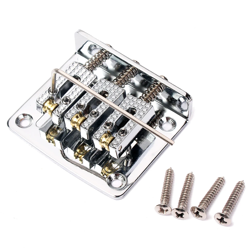 

Adjustable 3 String Guitar Bridge For Cigar Box With Wrench Set