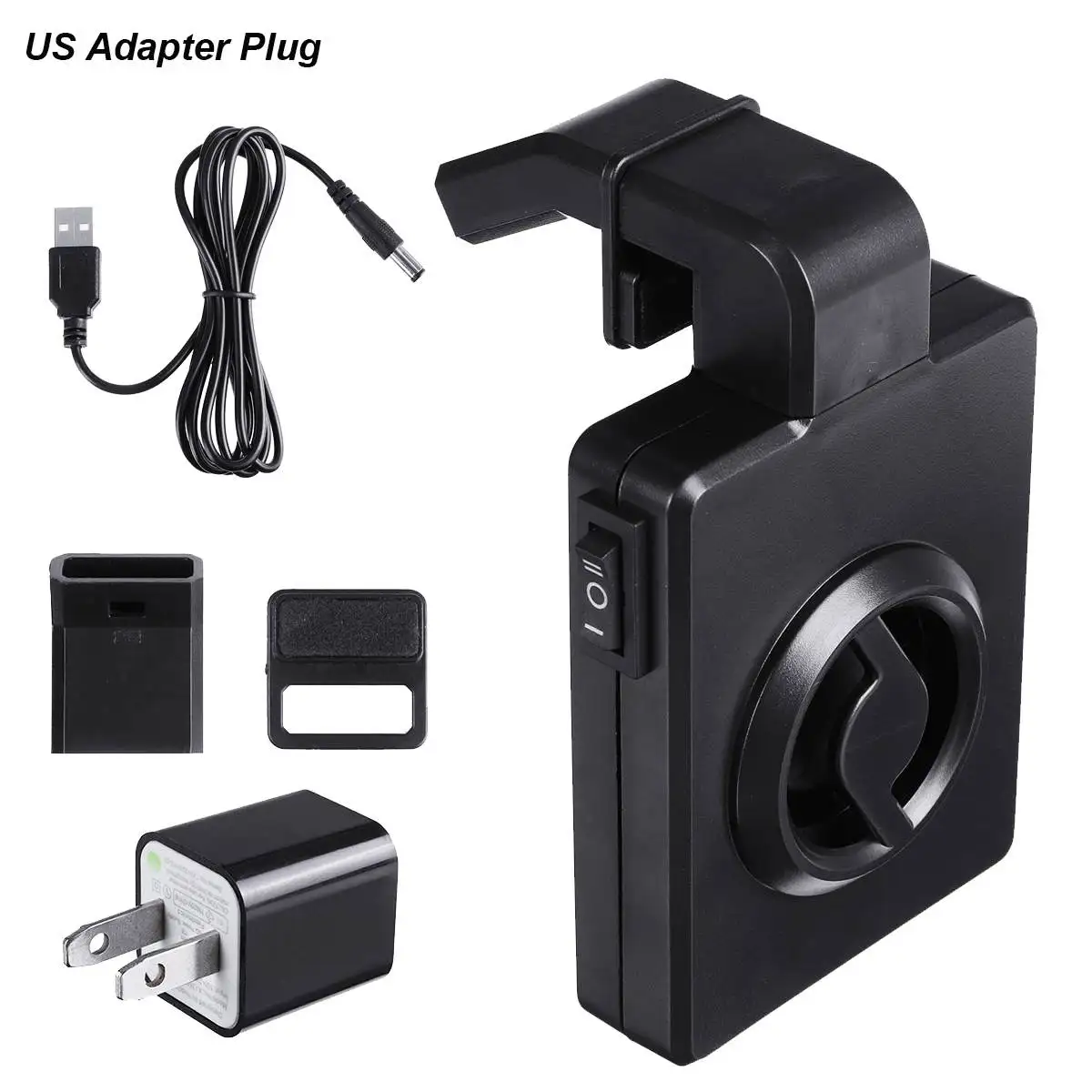 aquarium fish tank mini cooling fan hang on cooling chiller fan with USB charge 