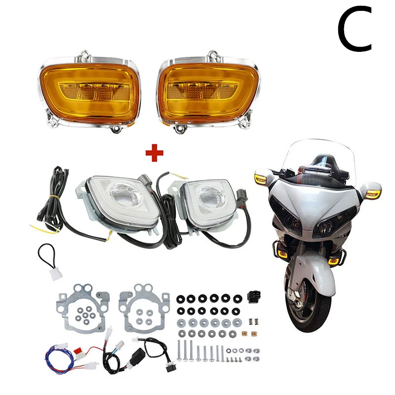 Светодиодный противотуманный светильник для мотоцикла для Honda Goldwing GL1800 Gold Wing F6B Valkyrie 1800 2012