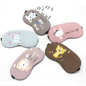 

Cute Sleeping Mask Shade Cover Blindfold Rest Sleep Eye Cover Sleeping Eyepatch Massage DIY Home Relax Gift XA5Z