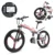 2021 Новый M80 Взрослый Внедорожный Электрический Велосипед 26 дюймов Ebike 350W 12.8 AH Литиевая Батарея Складной горный Электрический Велосипед для мужчин