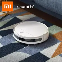 Free shipping Xiaomi Mijia Robot Vacuum Cleaner G1 Wet Mopping Auto Sweeping Dust Sterilize 2200PA Cyclone Suction Smart Planned 2018 new roborock xiaowa robot vacuum cleaner for home automatic sweeping dust sterilize smart planned mobile app remote youth
