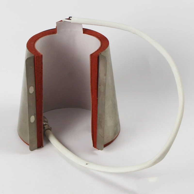  12Oz Small Cone Silicone High Temperature Resistance Sublimation Heat Press Machine Mug Heating Ele