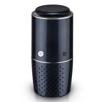 

AD-Air Purifier HEPA Carbon Filtrate Freshener Odor Eliminator Remove Odor Smoke for Car Home Desktop