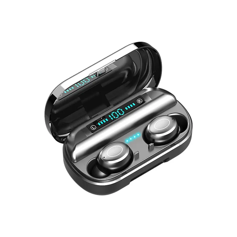 Sport Headset Bluetooth 5 0 Earbuds Stereo Headphones With Charging Case for Apple Samsung Huawei Stereo Wireless Earph