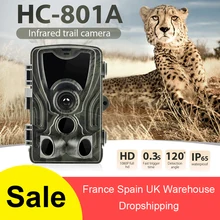 HC801A охотничья камера 16 МП, камера ночного видения, лесная Водонепроницаемая камера дикой природы, камера-ловушка Chasse