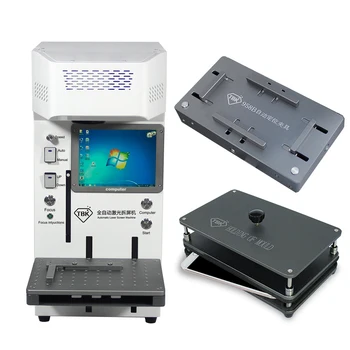 

TBK Automatic LCD Separator Machine 20W Laser Cutting Machine For IPhoneX XS Max 8 8+ Back Cover Glass Repair Engraving Machine