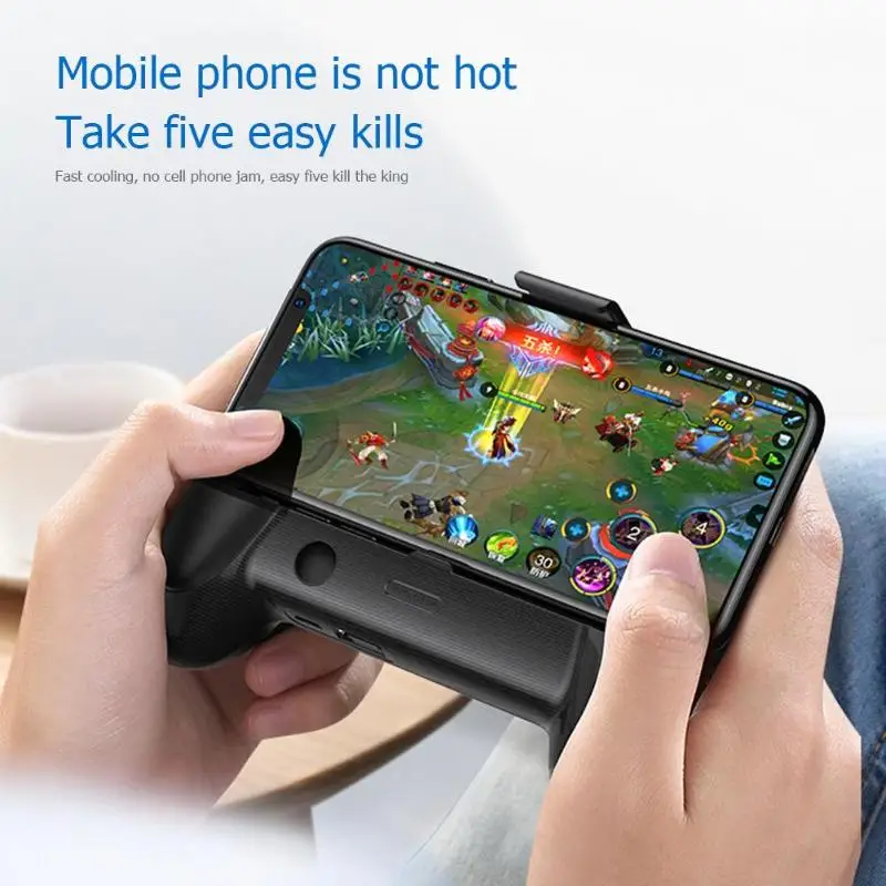 Мобильный телефон геймпад кулер контроллер вентилятора для iPhone samsung ROG телефон охлаждающий шутер держатель Подставка для 4-6 дюймов смартфон