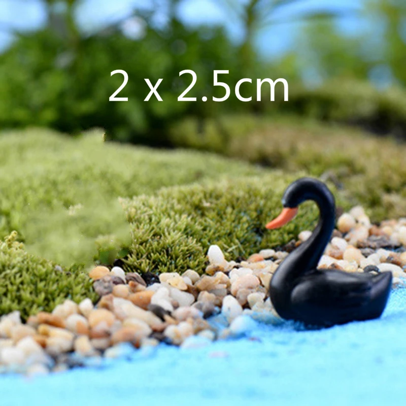 1/2 микро пейзаж мини животные миниатюрный Сказочный Сад Miniaturas микро мох Ландшафтный Террариум аксессуары Статуэтка для декора - Цвет: as pic