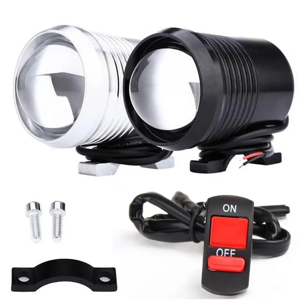 10W High-power Led Light Motorcycle Electric Spotlight For Car Daytime Running Lights Automobiles Strobe Flash Lamp Work Light