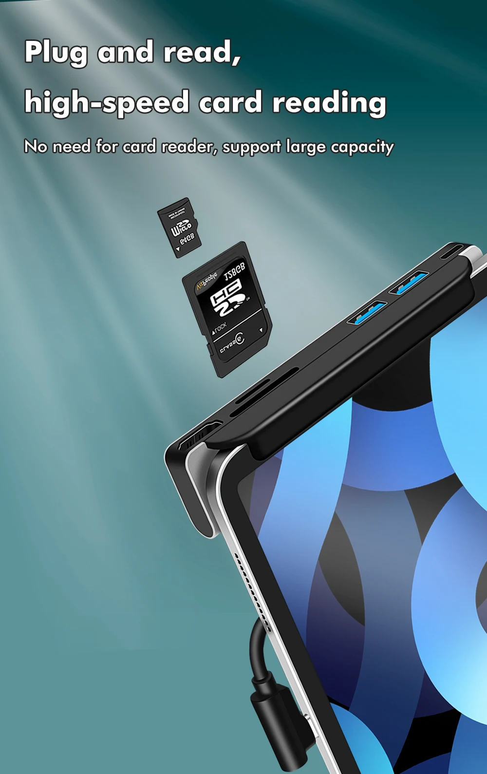 Goojodoq Type C Hub 6 in 1