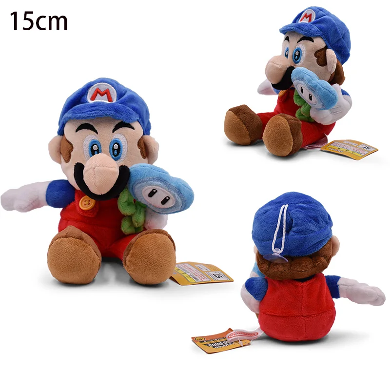 Super Mario Bros Luigi Плюшевые игрушки Super Mario Stand Mario Brother мягкие игрушки мягкие куклы подарок для детей Высокое качество