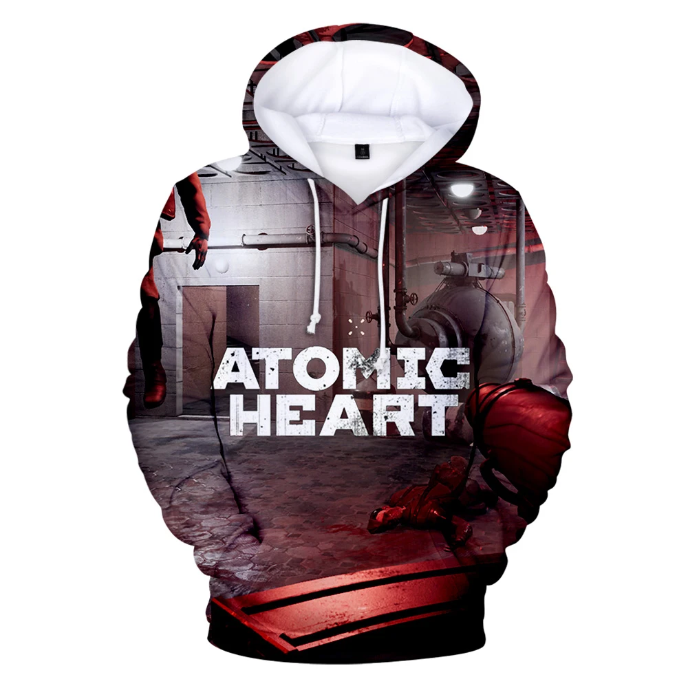 Atomic Heart-3D Print Hoodies Women/Men Fashion Long Sleeve Hooded Sweatshirts 2019 NEW HOT Sale Casual Streetwear Clothes | Мужская
