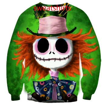 

nightmare before christmas jack 3d print sweatshirts fashion men harajuku funny streetwear hip hop long sleeve tracksuit clothes
