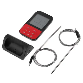 

Dual Probe Wireless Meat Oven BBQ Thermometer Remote Instant Read Timer Alarms Wireless dual-Probe food thermometer