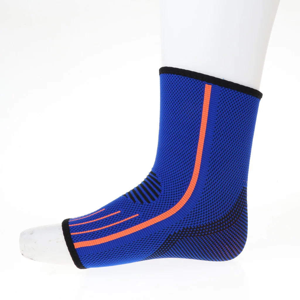 1Pcs Protective Ankle Support Band Compression Sleeve Socks for Basketball/ Football/ Soccer/ Running