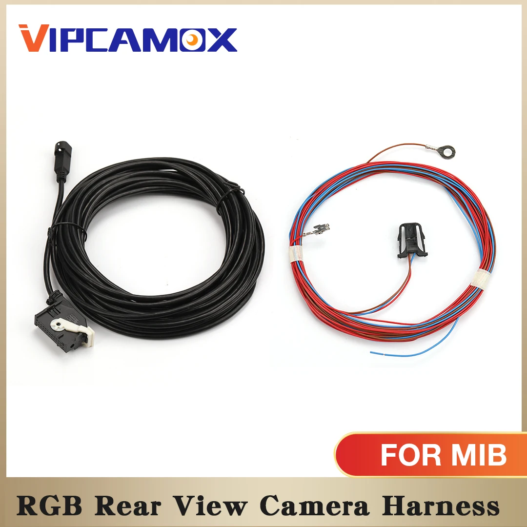 OEM 26 Pins RGB Hand Buckle Rearview Camera Cable for VW RCD510 RNS510 RNS315 Radio Parking Harness | Автомобили и мотоциклы