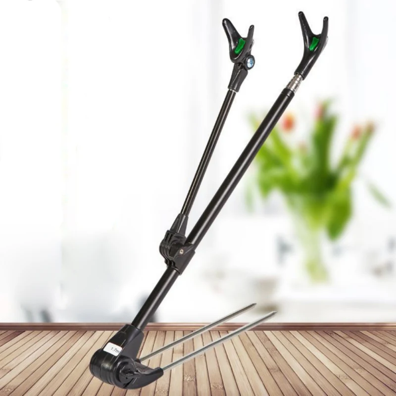 

Fish Rod Holder Angle Adjustable 90 Degrees Bracket 1.7M 2.1M Telescoping Stainless Steel ABS Engineering Plastics Fishing Tool