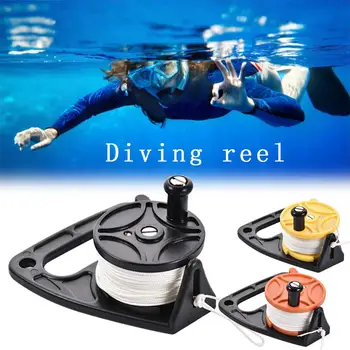 

Keep Diving Scuba Diving Tech Spool Reel With Thumb Stopper High Quality Swimming Scuba Spool Rope Dive Lifesaving Tool