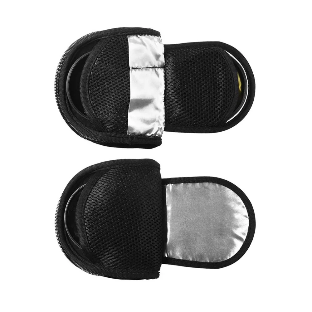 Multifunction Protective Filter Storage Bag Round Filter Storage Box Carrying Case Portable Storage Bag