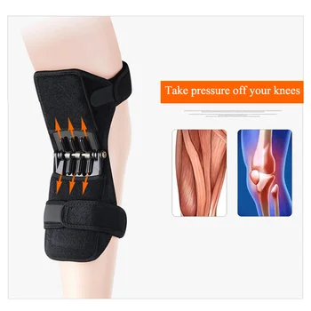 

Reducing Pressure Knees Booster Knee Pads Breathable Non-Slip Pain Relief Knee Support Stabilizer for Running Fitness Hiking