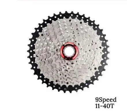 MTB велосипед freewheel 8 9 10 11 скорость 40 42 46 50 т маховик для XT SLX Sram Горный велосипед Велоспорт кассеты аксессуары - Color: 9 speed 11-40T