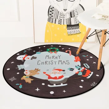 

Christmas New Year round Carpet Bedroom Living Room Coffee Table Room Hanging Basket Garden Blanket Computer Chair Mat