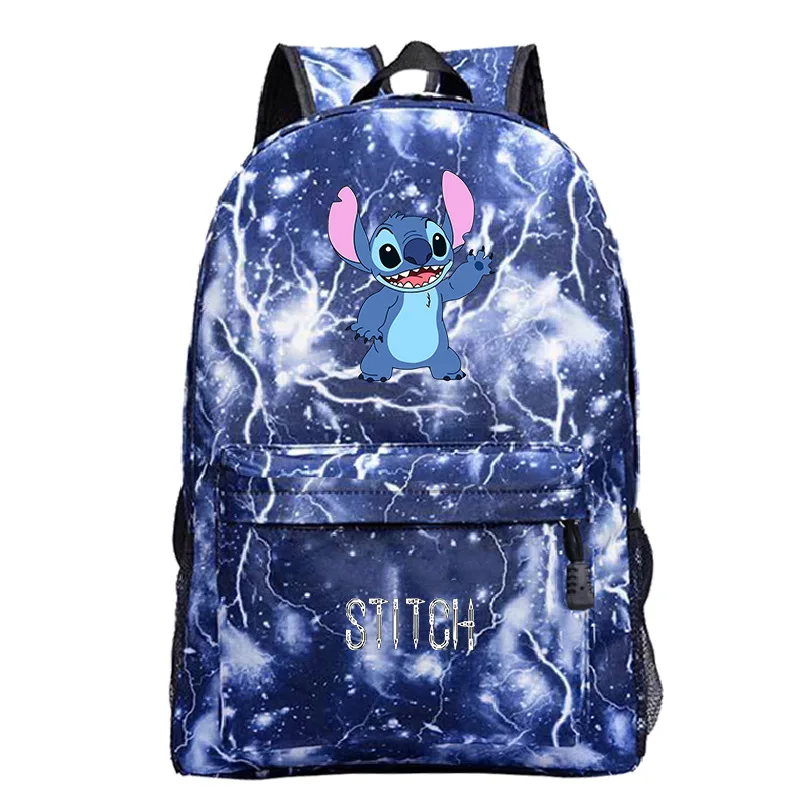 Sac Dos plecak Mochila Stitch школьный Аниме маленький рюкзак мужские школьные сумки для девочек-подростков мультфильм унисекс индивидуальный логотип - Цвет: 13