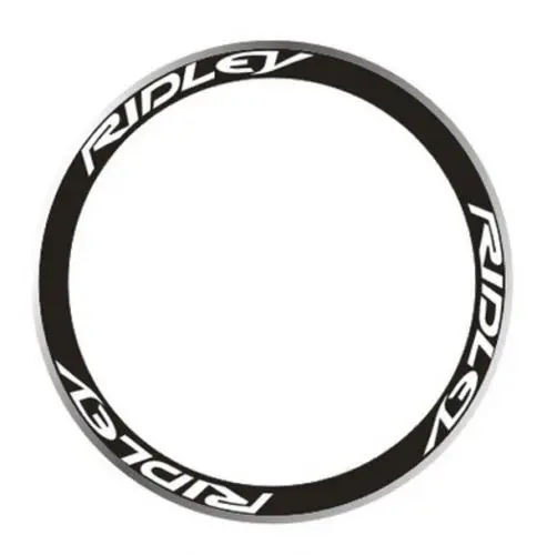 Carbon Rim Wheel Stickers Reflective Bike Decals For RIDLEY Road Waterproof Replacemant Safe Protector 2 WHEELS 700C | Спорт и